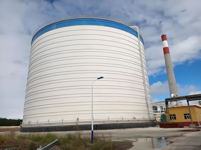 三门峡粉煤灰储存罐气化出料系统选型安装